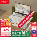 Brateck升降电脑桌 北弧站立办公升降台 站立式电脑升降支架 D460白