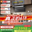 米家小米欧式顶吸抽油烟机净烟机P2 家电国家补贴20%以旧换新油烟机天然气燃气灶MJ06CY【套装商品】