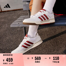 adidas ENTRAP休闲低帮运动板鞋男女少年感复古篮球鞋阿迪达斯 白色/红色     40