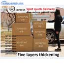 packing box five ply cardboard moving boxes large 超大90*60*60cm Plastic clasp