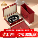 七匹狼真牛皮腰带男士红木礼盒实用纪念日送男友老公生日礼物送爸爸