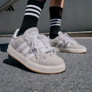 adidas「面包鞋」GRAND COURT BASE 00s休闲低帮板鞋男女阿迪达斯   浅灰/白色/树脂黄   37