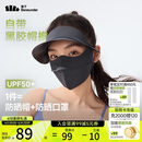 蕉下（beneunder）脸基尼女帽檐全脸防晒面罩防晒口罩防紫外线石墨灰