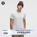 lululemon丨Soft Jersey 男士短袖针织衫芯吸 LM3ES3S 杂色蒸汽灰/杂色水滴银 L