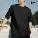 NBA VIBE-NIKE短袖纯棉男子T恤重磅运动装上衣夏季新款宽松五分袖 黑色/DO7393-010纯棉透气 S 100-120斤