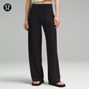 lululemon丨Throwback Still 女士运动长裤 亚洲版型 LW5FX9A 黑色 M