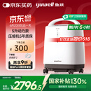 鱼跃（Yuwell）制氧机医用吸氧机家用老人氧气机5L升大流量9F-5BW国家补贴