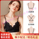 tutuanna轻奢品牌女士内衣女大胸显小胸薄款法式性感蕾丝无钢圈文胸套装 黑色文胸套装 S 155/85 (70A 70B 70C)