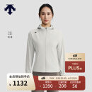 DESCENTE迪桑特WOMEN’S TRAINING女士UPF50防晒外套针织运动上衣 LG-Oyster Mushroom L (170/88A)