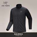 ARC'TERYX始祖鸟 KYANITE LIGHTWEIGHT JACKET 舒适 男子 抓绒衫 BLACK/黑色 S