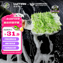 绿田（LUTIAN）洗车手套洗车擦玻璃洗车工具复合细纤维手套加大加厚汽车用品TRC