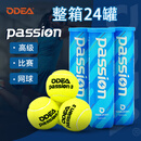 欧帝尔（Odear）网球passion系列网球耐打高弹训练比赛罐装网球 整箱  24罐(默认蓝罐，也可绿罐)