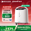 鱼跃（Yuwell）5L升医用分子筛制氧机吸氧机氧气机家用老人带雾化8F-5AW国家补贴