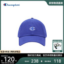 Champion美国冠军棒球帽男女 休闲运动户外时尚小脸鸭舌帽24FWA11 蓝色