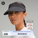 lululemon丨Fast Paced女士前侧加高空顶遮阳帽速干芯吸 LW9FM9S 黑色 O/S