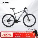 喜德盛【门店提车】山地自行车黑客500 X6铝合金车架27.5大轮径 油碟刹 黑客500深灰/白17(身高170-185）