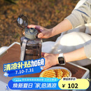 乐扣乐扣（LOCK&LOCK）小水库大容量塑料运动水杯户外冷水壶刻度把手男女杯子1.6L灰色