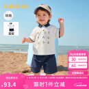 巴拉巴拉宝宝短袖套装夏装男童Polo衫两件套2025时尚洋气潮酷209225119102