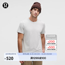 lululemon丨Soft Jersey 男士短袖针织衫芯吸 LM3ES3S 杂色蒸汽灰/杂色水滴银 L