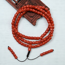 DOLD天然莫莫momo珊瑚桶珠手串多圈手链锁骨项链特色红20.1克