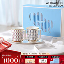 WEDGWOOD威基伍德马克杯金粉年华礼盒对杯送礼礼物