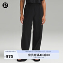 lululemon丨Stretch Woven 女士高腰阔腿裤 LW5FTCA 黑色 M