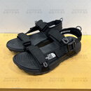 北面（The North Face）2025年男户外轻便抑臭抓地溯溪鞋凉鞋8A8X 宇宙黑 KX7 10/43码 鞋长28cm