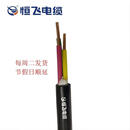 恒飞电缆 ZC_YJV电缆_3×6 200米/组 （下单请备注开票信息)