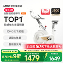MOKFITNESSMOK(摩刻)-S10动感单车家用健身房智能磁控专业减肥运动器材静音 S10旗舰版（冰川白）强阻系统