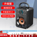 佑庭蓝牙音箱无线大音量k歌广场舞小音响户外便携式家用铺子专用 科技黑 标准版