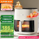 苏泊尔（SUPOR）空气炸锅不用翻面 家用全自动 可视5L大容量 蒸汽嫩 炸烤炸一体免翻面炸锅KD50D812A