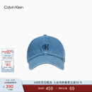 Calvin KleinJeans男女同款潮流复古ck刺绣弯檐牛仔鸭舌帽棒球帽礼物4G5039G LHK-牛仔蓝 58