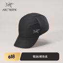 ARC'TERYX始祖鸟 CALVUS CAP 轻量 男女同款 弯檐帽 BLACK/黑色 L-XL
