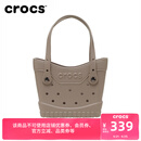 卡骆驰crocs经典小号托特包|211702 灰褐色-214