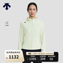 DESCENTE迪桑特WOMEN’S TRAINING女士UPF50防晒外套针织运动上衣 MT-Fairest Jade M (165/84A)