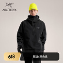 ARC'TERYX始祖鸟 SABRE RELAXED ANORAK GORE-TEX 防水 男子 滑雪夹克 Black/黑色 M