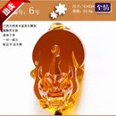 至情巴西天然黄水晶貔貅吊坠男女款水晶项链原石挂件配证书 6号