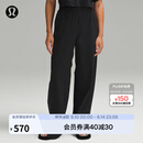 lululemon丨Stretch Woven 女士高腰阔腿裤 LW5FTCA 黑色 M