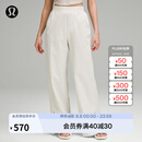 lululemon丨Stretch Woven 女士高腰阔腿裤 LW5FTCA 骨白 L