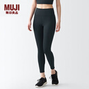 无印良品（MUJI） Walker 女式 易干 收腿裤 BIH02A3S 打底裤 黑色 L