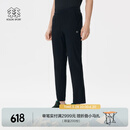 KOLON SPORT/可隆长裤 男子松紧防晒UPF50+弹力针织户外运动休闲裤 LHLP5MNT15-BK 黑色 XL 180/86A