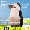 蕉下（beneunder）防晒帽遮阳帽女防晒面罩口罩磁吸面罩帽太阳帽子男面护帽AS721粉