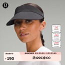 lululemon丨Fast Paced女士前侧加高空顶遮阳帽速干芯吸 LW9FM9S 黑色 O/S
