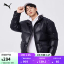 彪马（PUMA）加厚隔冷保暖轻盈短款棉服男秋冬运动休闲上衣外套687432 黑色-01 XL (185/104A)
