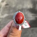 时岛玛瑙戒指南红戒指承诺凝于指间天l然南 玫瑰红19*14mm 8.06g 4254