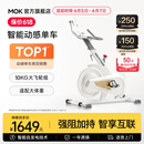 MOKFITNESSMOK(摩刻)-S10动感单车家用健身房智能磁控专业减肥运动器材静音 S10旗舰版（冰川白）强阻系统