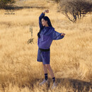 KOLON SPORT/可隆复古露营夹克 明星同款 男女同款户外防风耐磨外套 LUJK5AT500-VI 紫罗兰色 L 175/96A