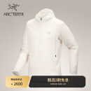 ARC'TERYX始祖鸟 INCENDO AIRSHELL HOODY 轻量 男子 风壳夹克 ARCTIC SILK/极地白 M