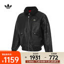 阿迪达斯 （adidas） Originals三叶草2025年男子LNY PLEATHER J棉服 JL8372 L