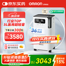 欧姆龙（OMRON）5L升制氧机家用老人医用级吸氧机超轻音雾化Y-5103W